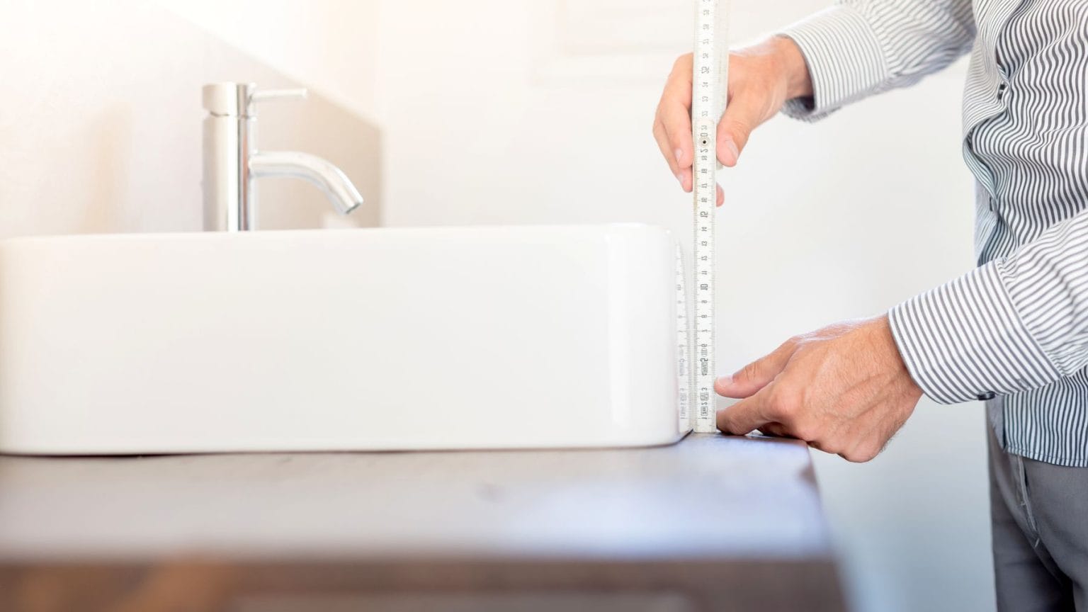 Plan Vasque En Marbre Avec Robinetterie - Idéal Rénovation Salle De Bain (140x60cm)