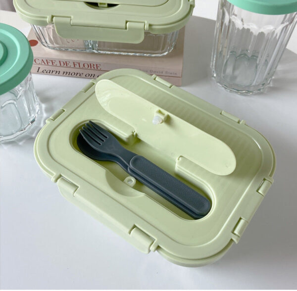 Boîte à déjeuner bento en verre – Image 9