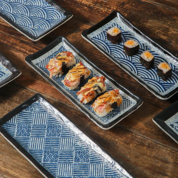 Assiette Japonaise Rectangulaire : Élégance et Fonctionnalité