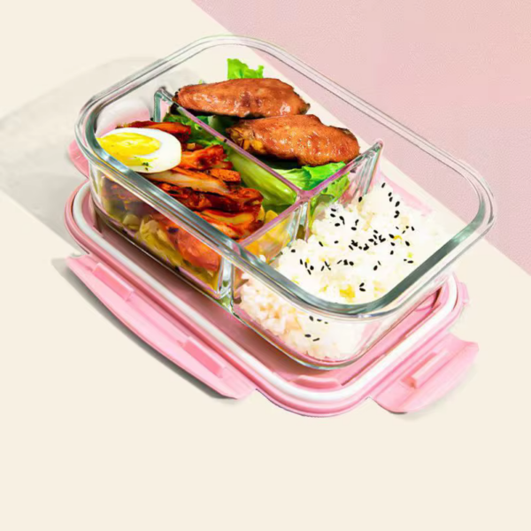 Boite à lunch bento en verre – Image 4