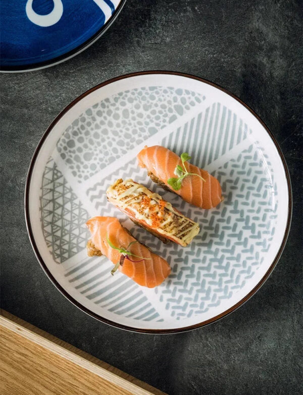 Assiette Japonaise Stylée : Élégance et Raffinement – Image 4