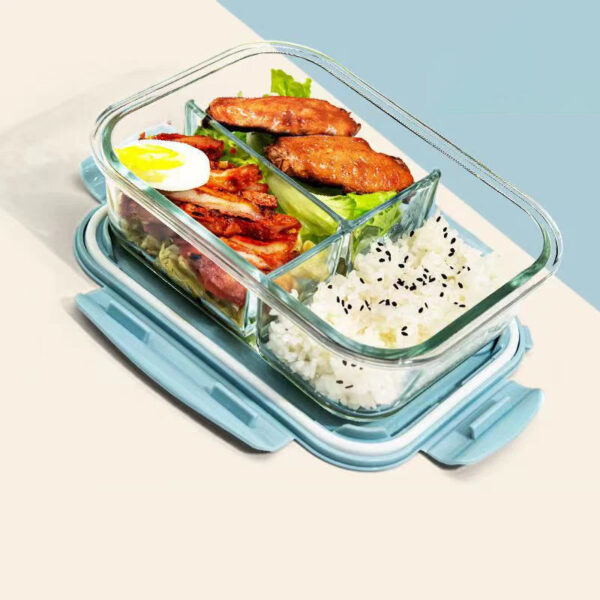 Boite à lunch bento en verre – Image 2