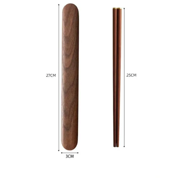 Baguette japonaise avec boîte en bois – Image 9