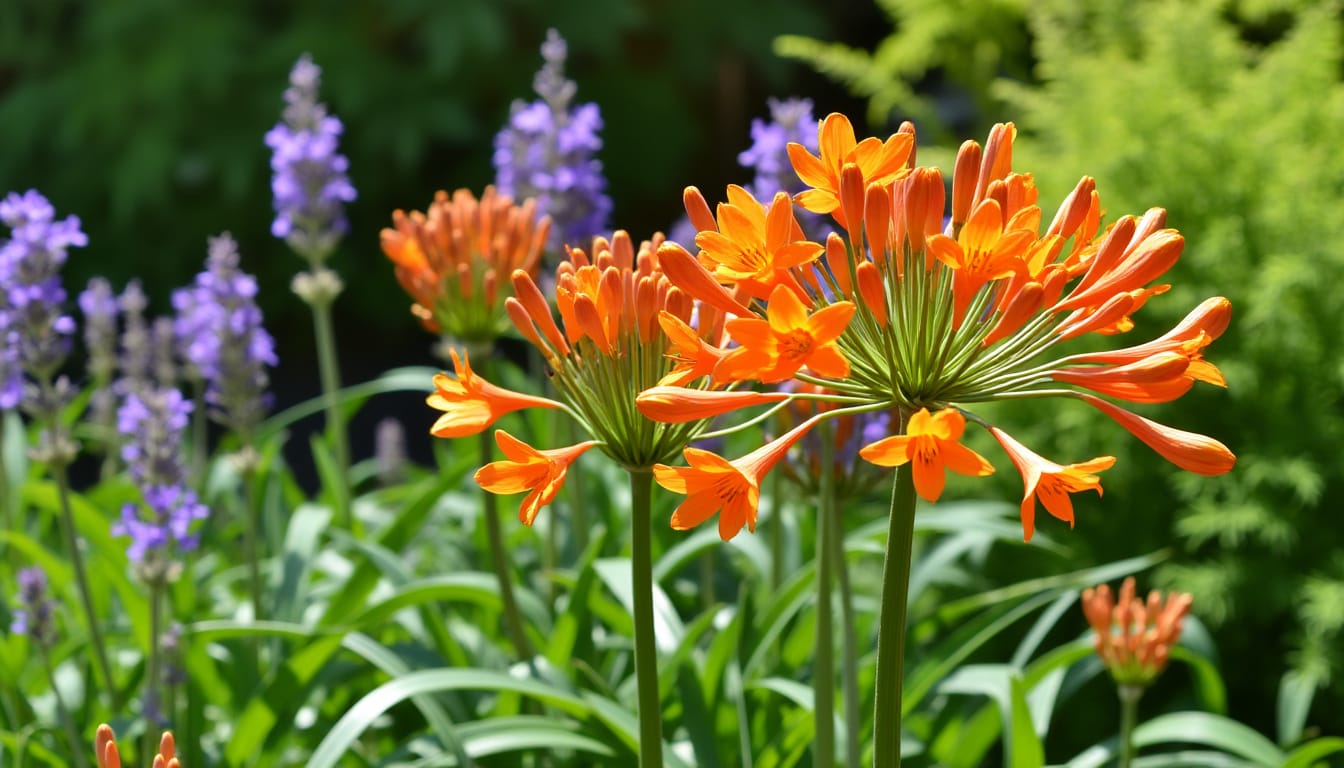 découvrez notre guide complet sur l'agapanthe orange, une plante spectaculaire qui embellira votre jardin. apprenez à cultiver, entretenir et profiter de ses magnifiques fleurs tout au long de l'année.