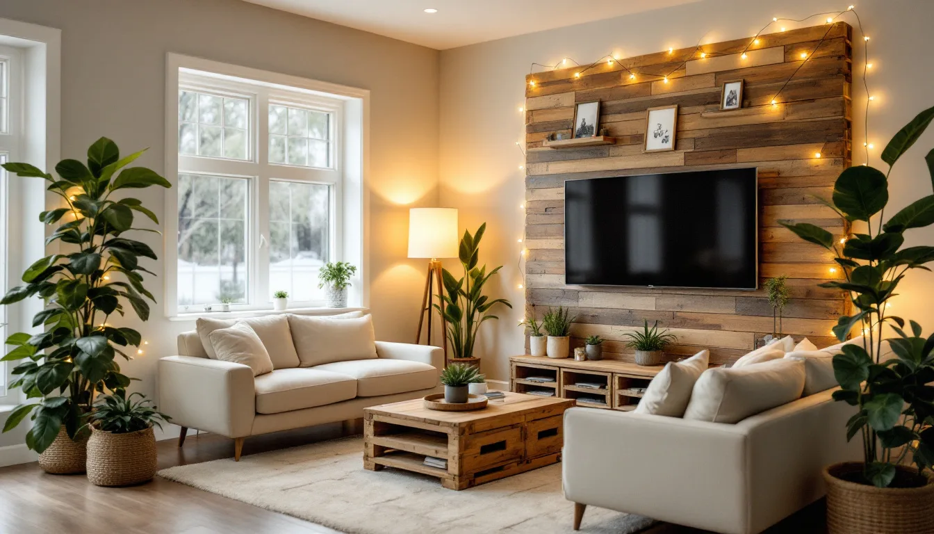 découvrez comment habiller un mur avec des palettes en bois pour créer un support original et esthétique pour votre télévision. apprenez des astuces pratiques pour une installation facile et un rendu moderne qui s'intègre parfaitement dans votre intérieur.