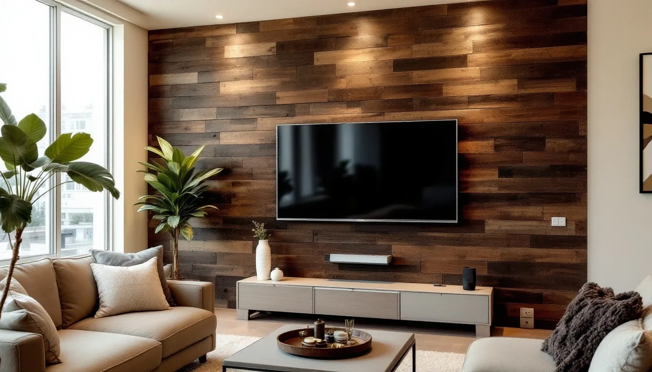 découvrez comment habiller élégamment votre mur avec des palettes en bois pour accueillir votre tv. apprenez des astuces faciles pour créer un espace moderne et fonctionnel, tout en ajoutant une touche rustique à votre décoration intérieure.