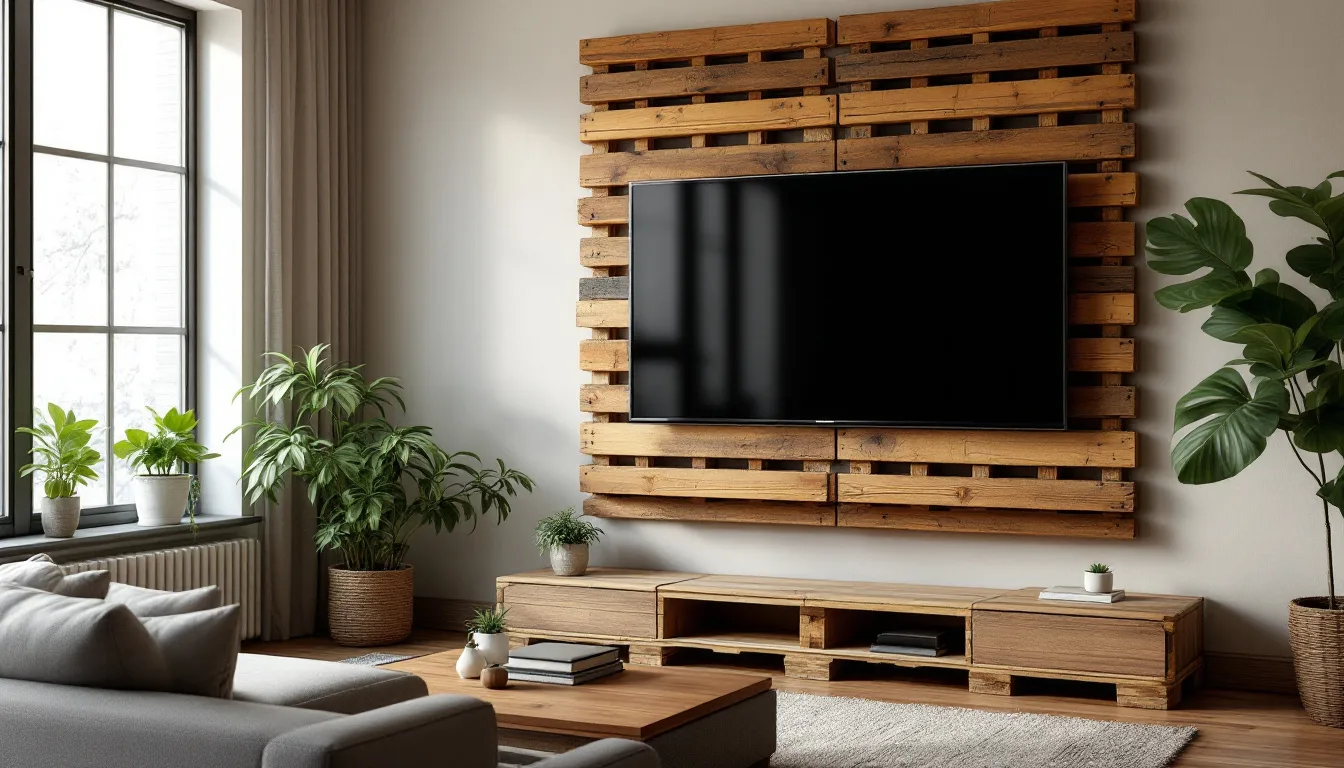 découvrez comment habiller un mur avec des palettes pour créer un support unique et esthétique pour votre télévision. transformez votre espace avec cette solution originale et économique qui allie style et fonctionnalité.