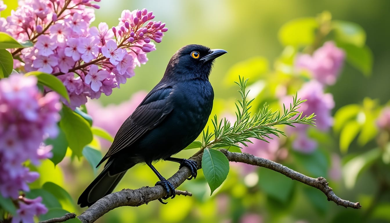 découvrez la signification et la symbolique du merle dans votre jardin. cet oiseau fascinant, avec son chant mélodieux et son plumage élégant, porte des messages liés à la joie, à la créativité et à l'harmonie de la nature. apprenez à apprécier sa présence et ce qu'il représente dans votre environnement.