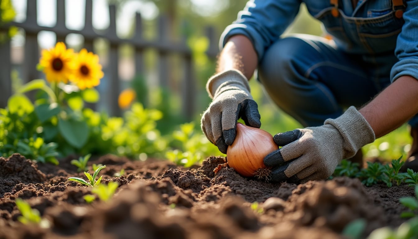 découvrez les meilleures pratiques pour planter des oignons afin d'assurer une récolte abondante en 2025. apprenez quand et comment semer, entretenir et récolter vos oignons pour un jardin prospère.