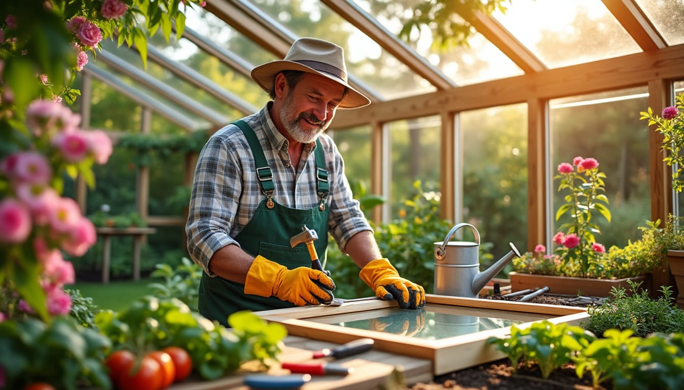 découvrez comment construire votre propre serre de jardin, un projet astucieux qui offre aux jardiniers passionnés la possibilité de cultiver des plantes tout au long de l'année. suivez nos conseils pratiques et optimisez votre espace vert avec succès.