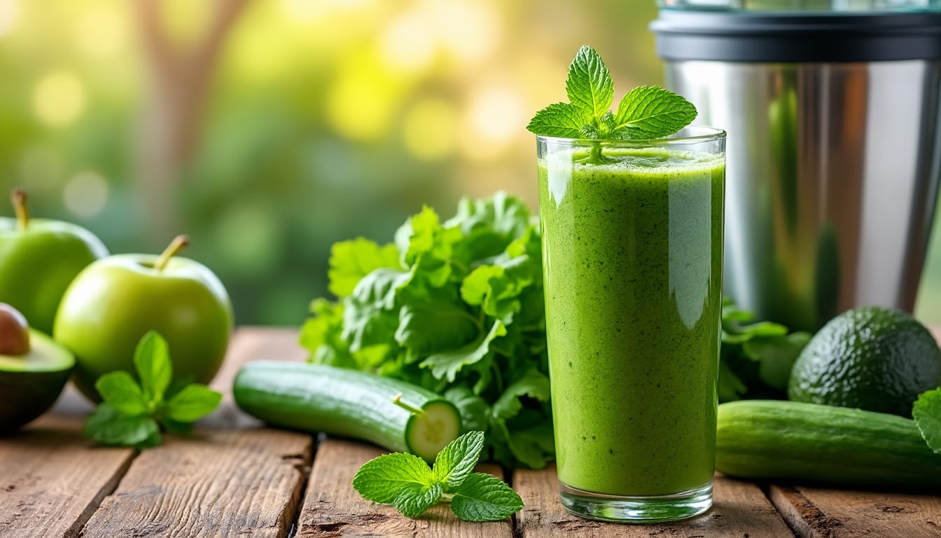 découvrez des recettes délicieuses de smoothies verts alliant légumes et fruits, idéales pour renforcer votre santé et augmenter votre énergie au quotidien. explorez des combinaisons savoureuses qui feront le plein de vitamines et de bienfaits pour votre corps.
