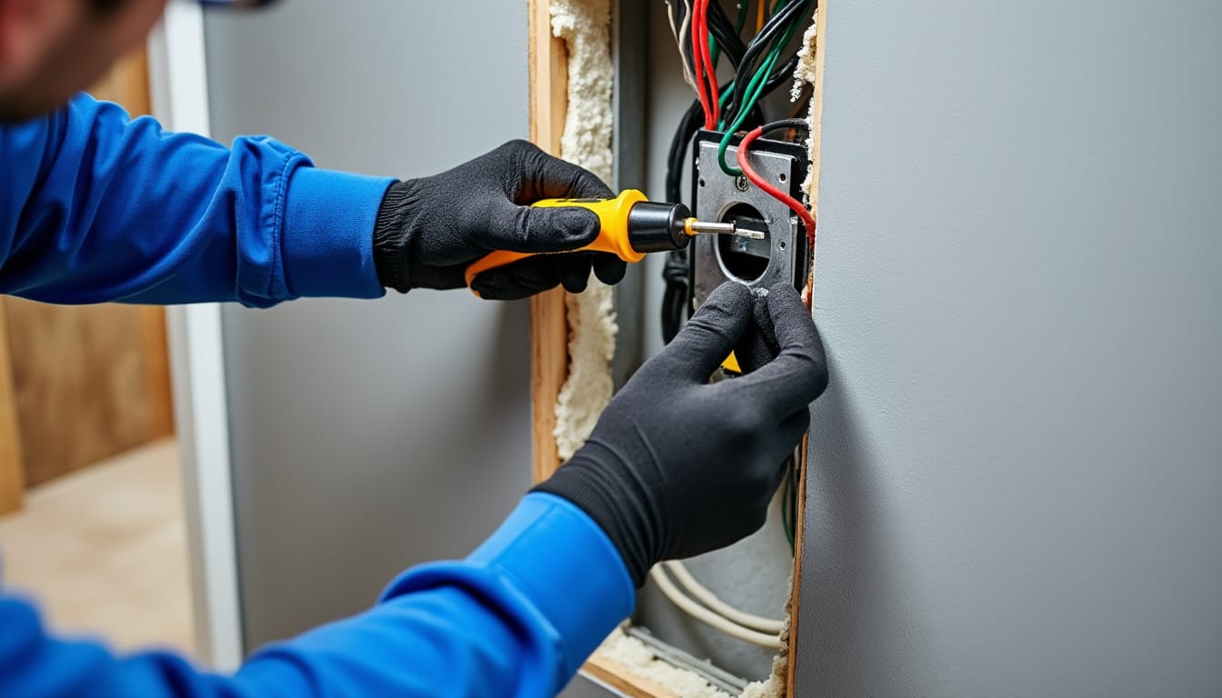 découvrez les risques d’installer un câble électrique sans gaine dans un mur et adoptez les bonnes pratiques pour assurer la sécurité de votre installation électrique à la maison.
