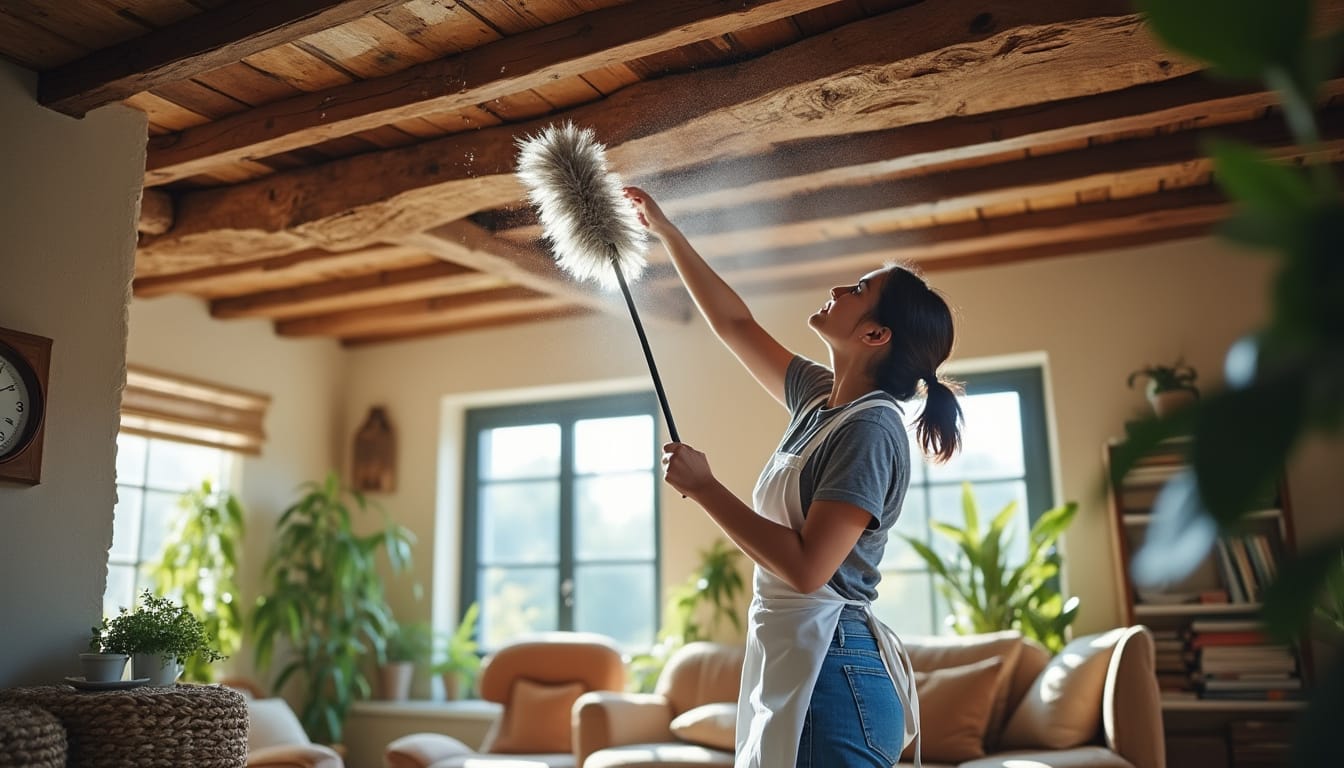 découvrez nos conseils pratiques pour nettoyer efficacement vos poutres de la poussière, préserver leur beauté et améliorer l’hygiène de votre intérieur.