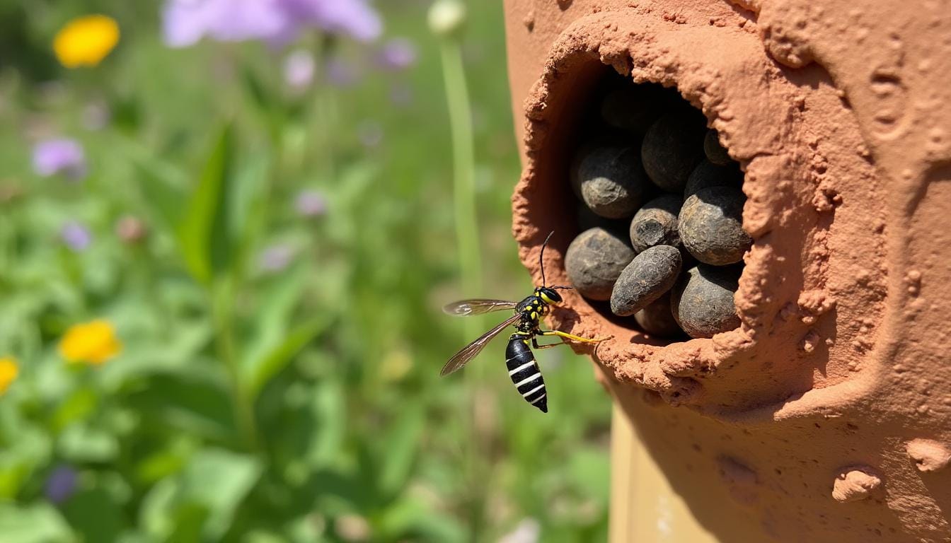 découvrez tout sur le nid de guêpe maçonne araignée : ses caractéristiques uniques, les dangers potentiels et les conseils pour s’en protéger en 2025.