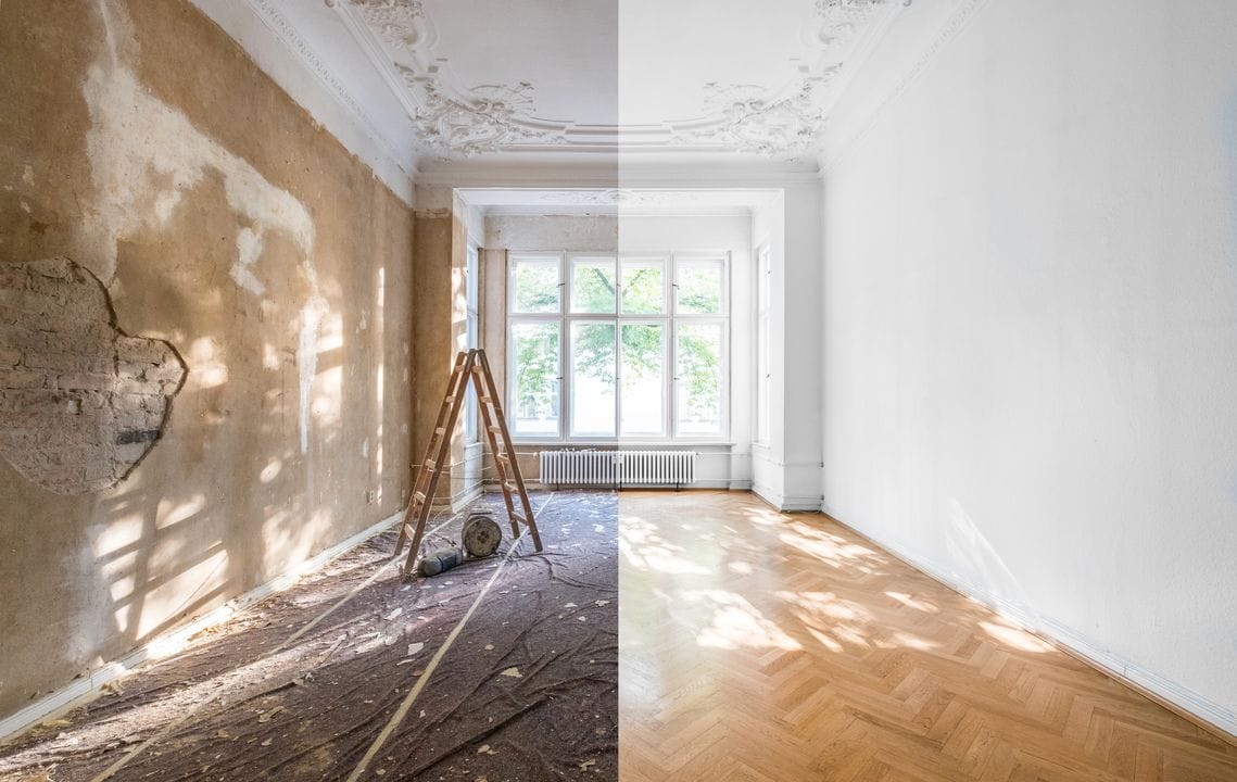 rénovation d'une maison ancienne
