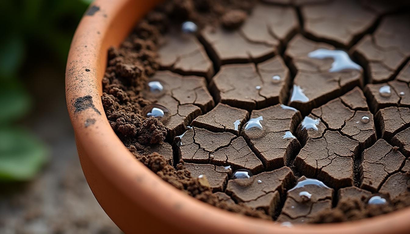 découvrez les causes pour lesquelles votre terreau n'absorbe pas l'eau et apprenez des solutions efficaces pour améliorer sa capacité d'absorption et garantir la santé de vos plantes.